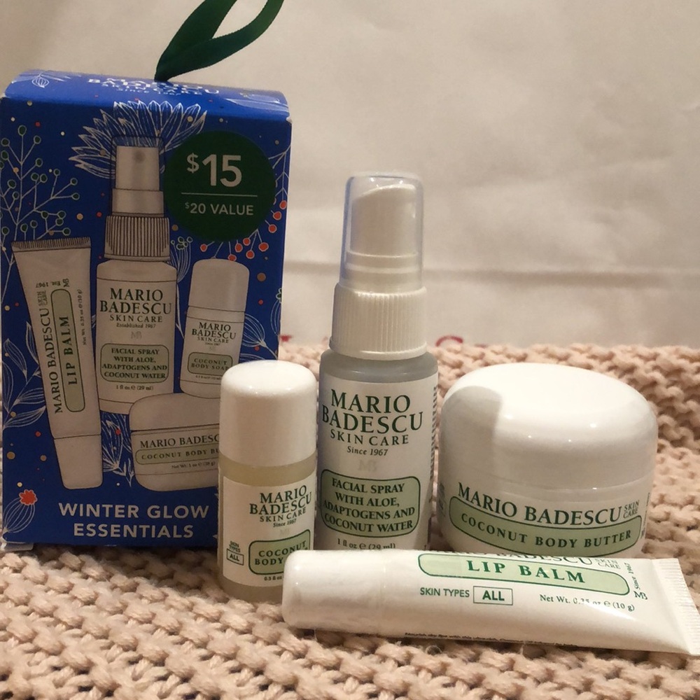 Mario Badescu’s Winter Skin Care Glow Essentials Travel kit